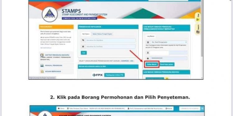 Duti Setem Guna E Stamping