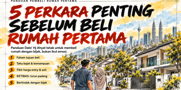 5 Perkara Penting Sebelum Beli Rumah Pertama
